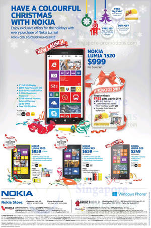 Featured image for Nokia Lumia Smartphones No Contract Offers 14 Dec 2013