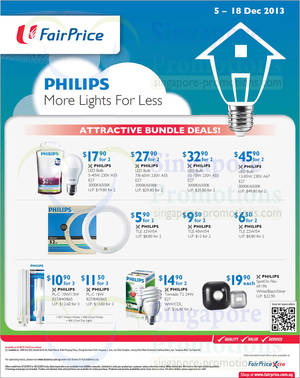 Featured image for (EXPIRED) NTUC Fairprice Electronics, Appliances, Groceries & Personal Care Offers 5 – 18 Dec 2013