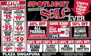 Featured image for (EXPIRED) Spotlight SALE @ Plaza Singapura 26 Dec 2013 – 1 Jan 2014