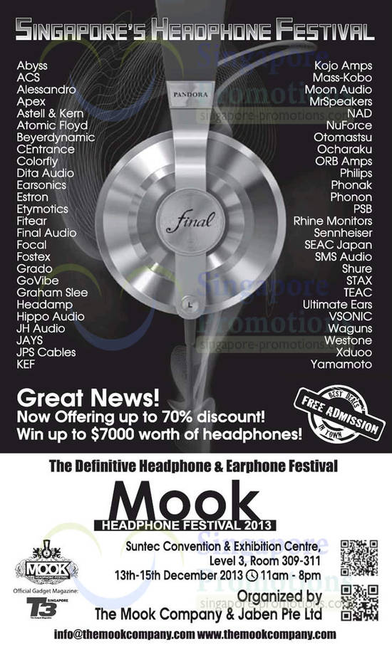 The Mook Headphone Festival 12 Dec 2013