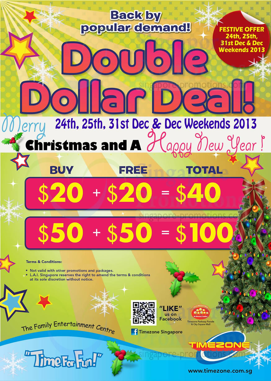 timezone-19-dec-2013-timezone-100-extra-double-dollar-promo