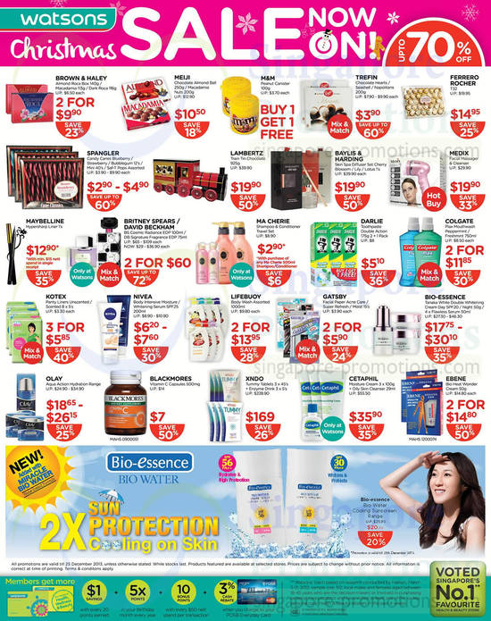 Up To 70 Percent Off Beauty, Personal Care, Bio Essence, Olay, Cetaphil, Xndo