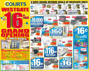 Featured image for Courts 16th Store Grand Opening Celebration Deals @ Islandwide 14 – 15 Dec 2013