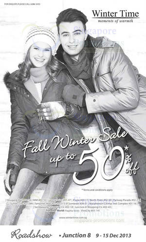 Featured image for (EXPIRED) Winter Time Up To 50% Fall/Winter SALE 14 Dec 2013
