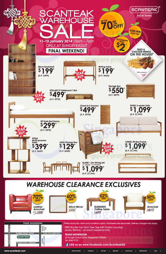 10 Jan Scanteak Warehouse Sale Final Weekend