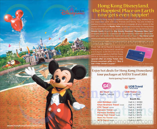 27 Feb Hong Kong Disneyland Tour Packages for ASA Holidays, Chan Brothers Travel, CTC Travel, Dynasty Travel, Farmosa Holiday, Hong Thai Travel, Nam Ho Travel, WTS Travel