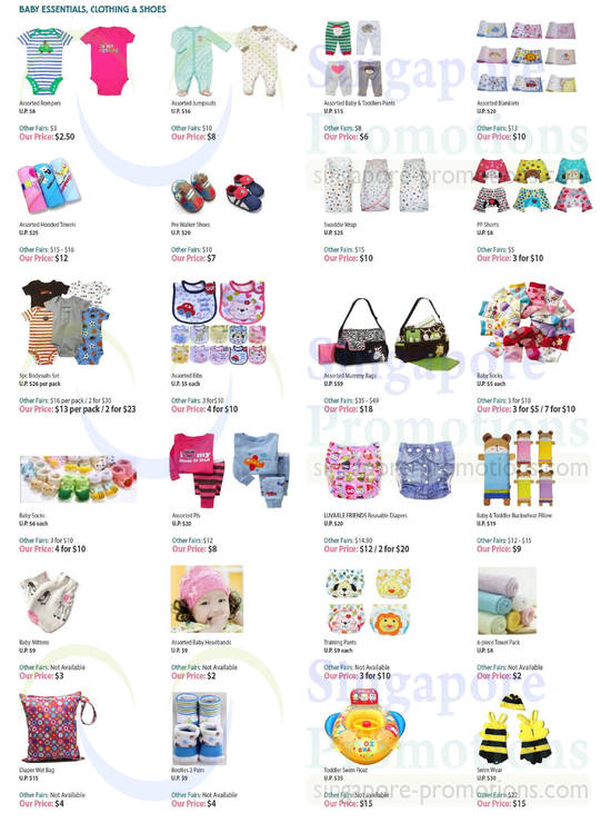 Baby Essentials, Clothing n Shoes