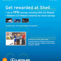 Featured image for (EXPIRED) Citibank Up To 19% OFF* Savings @ Shell Petro Stations 28 Jan – 31 Mar 2014