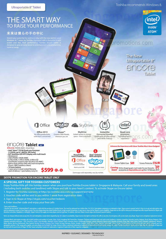 Encore WT8-A102 Tablet