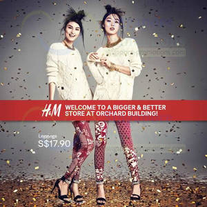 Featured image for H&M 20% OFF Storewide Promotion @ Orchard Building 23 Jan 2014