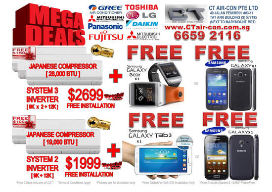 Mega Deals Free Samsung Smartphone or Tablet