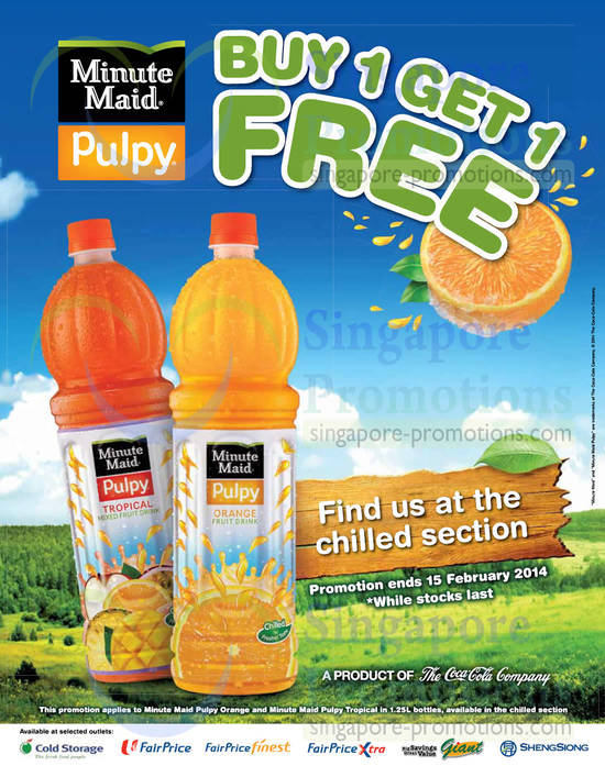 Minute Maid Pulpy 24 Jan 2014