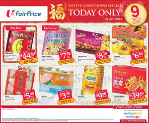 Featured image for (EXPIRED) NTUC Fairprice Abalone & Other CNY One Day Offers 22 Jan 2014