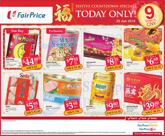 NTUC FairPrice 22 Jan 2014