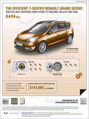Featured image for Renault Grand Scenic Features & Price 11 Jan 2014