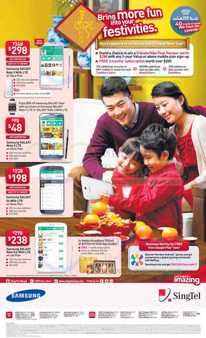 Featured image for (EXPIRED) Singtel Smartphones, Tablets, Home / Mobile Broadband & Mio TV Offers 11 – 17 Jan 2014