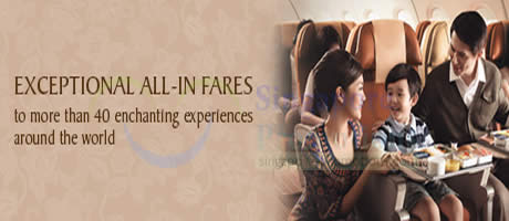 Featured image for Singapore Airlines Promotion Air Fares 19 Mar - 17 Apr 2014