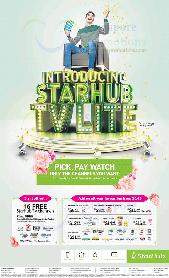 Starhub Cable TV Lite