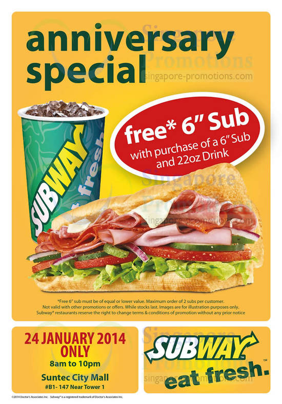 Subway 23 Jan 2014