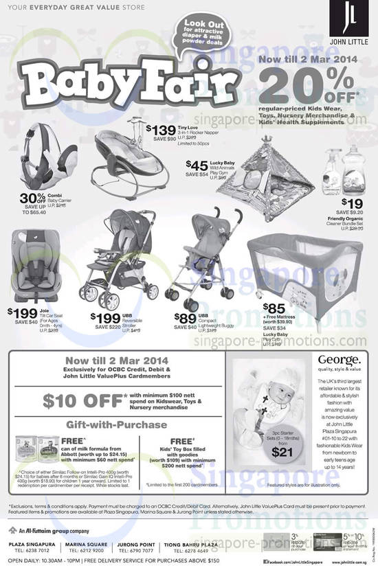 20 Jan 20 Percent Off Regular-Priced Items, Strollers, Car Seats