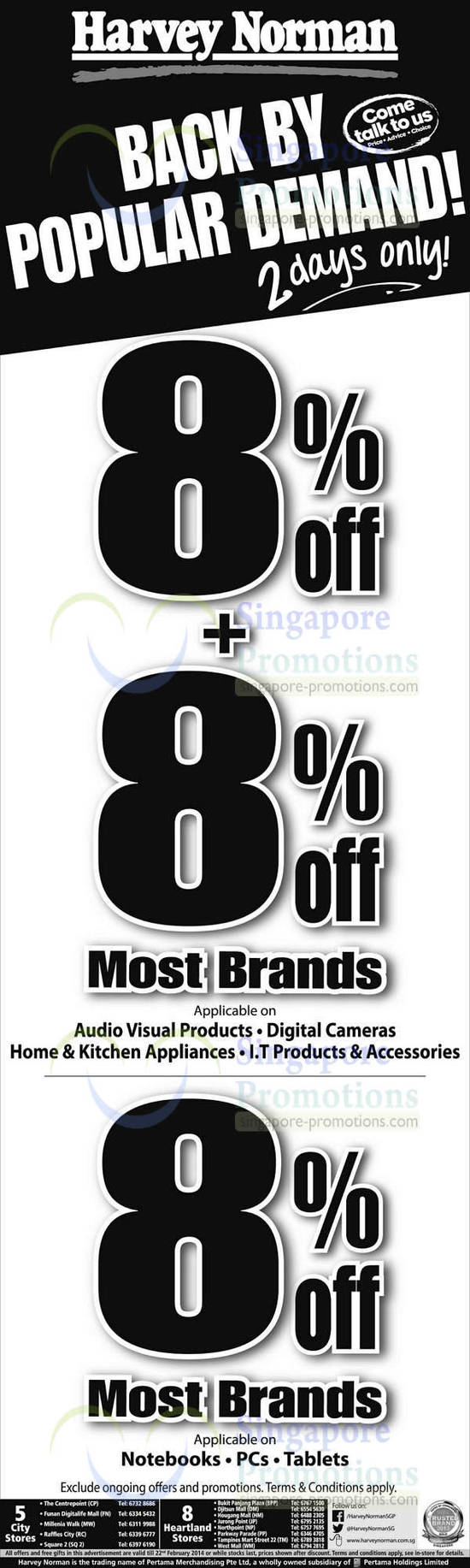 8 Percent Plus 8 Percent Off Most Brands