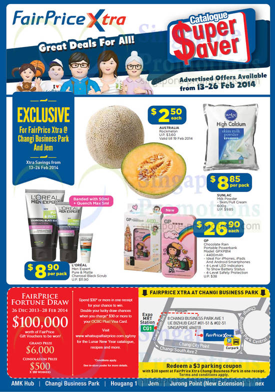 Catalogue Super Saver, Fairprice Fortune Draw