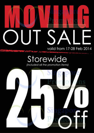 Featured image for (EXPIRED) Choco Express 25% OFF Storewide Moving Out Sale @ Century Square 17 – 28 Feb 2014