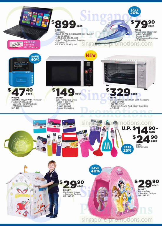 Electronics, Home Basics, Microwave Oven, Acer Notebook, Tefal, Sharp, Philips