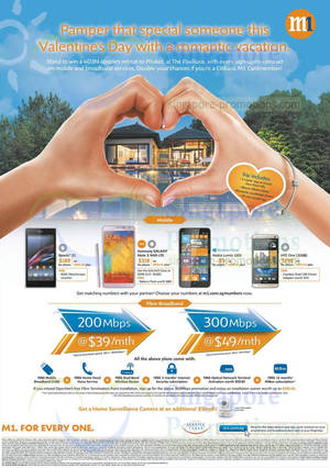 Featured image for (EXPIRED) M1 Smartphones, Tablets & Home/Mobile Broadband Offers 8 – 14 Feb 2014