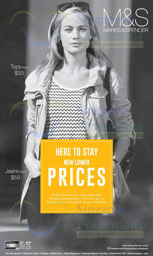 Featured image for Marks & Spencer NEW Lower Prices For Many Collections 13 Feb 2014