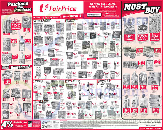 NTUC Fairprice 20 Feb 2014