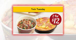 Featured image for (EXPIRED) Pizza Hut Delivery: $12 for Pan Pizza & Pasta Perfetto on Tuesdays