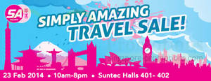 Featured image for (EXPIRED) SA Tours Simply Amazing Travel Sale @ Suntec 23 Feb 2014