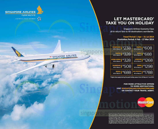 Singapore Airlines 10 Feb 2014