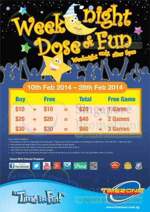 Featured image for (EXPIRED) Timezone 100% Extra Double Dollar & FREE Games Promo 10 – 28 Feb 2014