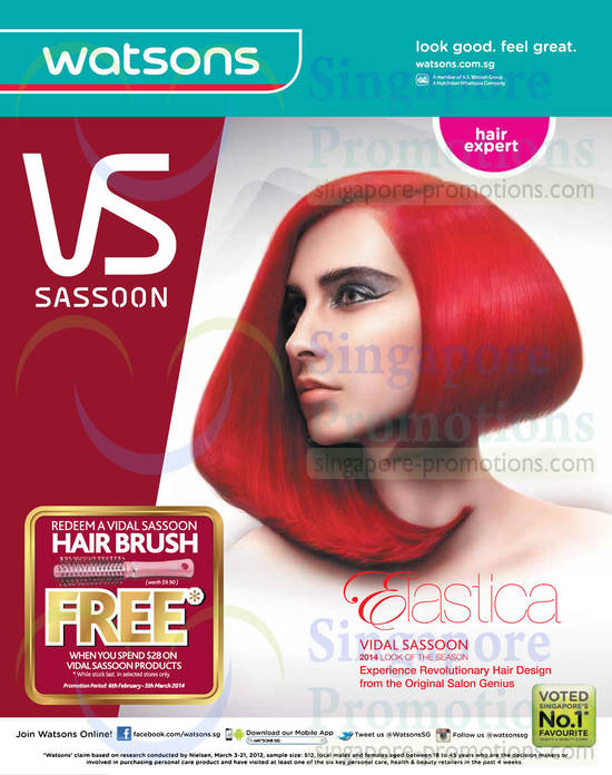 Vidal Sassoon Elastica Free Hair Brush