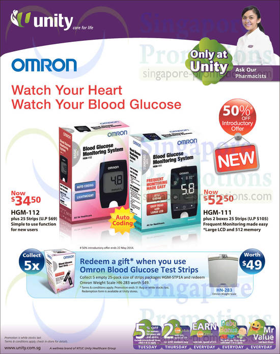 18 Apr Omron, Blood Glucose Monitoring System