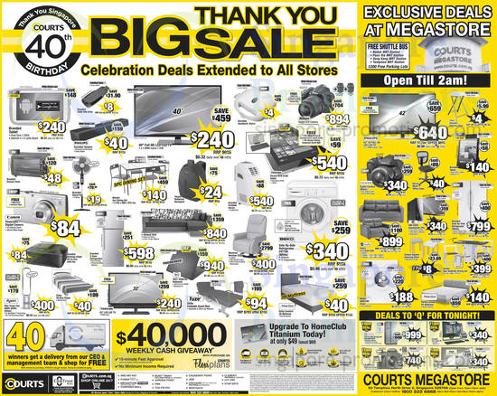 23 Mar Celebration Deals, Deals to Q for Tonight at Megastore, Home Appliances TVs, Fridges, Dining Set, Digital Cameras, Sofa Sets, Mattresses