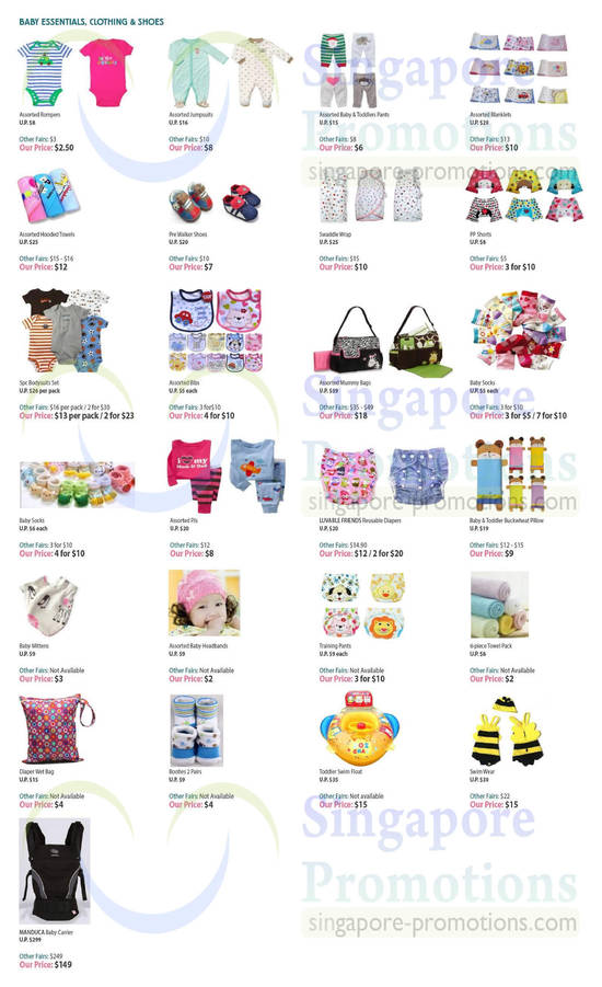 Baby Essentials, Clothing n Shoes