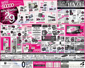 Featured image for (EXPIRED) Best Denki TV, Notebooks, Digital Cameras & Other Electronics Offers 7 – 10 Mar 2014