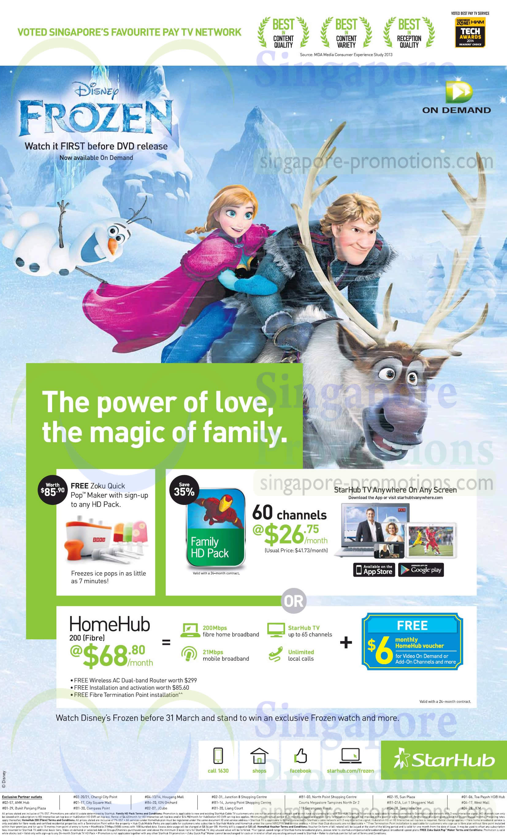 Featured image for Starhub Smartphones, Tablets, Cable TV & Mobile/Home Broadband Offers 15 - 21 Mar 2014