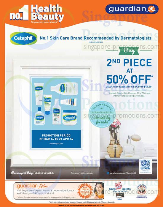 Cetaphil 2nd piece at 50 Percent Off