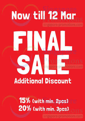 Featured image for Dip Drops Final SALE 10 – 12 Mar 2014