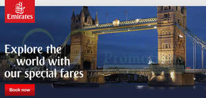 Featured image for (EXPIRED) Emirates Worldwide Economy Class Promo Air Fares 12 – 17 Mar 2014