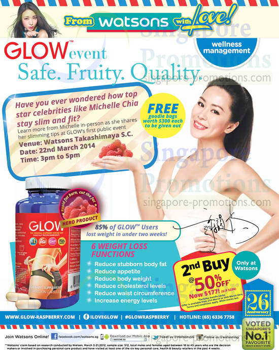 Glow Event With Michelle Chia