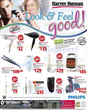 Featured image for (EXPIRED) Harvey Norman Philips Personal Care Offers 13 – 19 Mar 2014