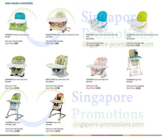 High Chairs n Boosters