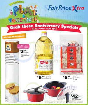 Featured image for (EXPIRED) NTUC Fairprice Electronics, Appliances, Groceries & Other Offers 27 Mar – 9 Apr 2014