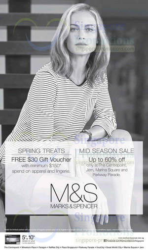 Featured image for (EXPIRED) Marks & Spencer Mid Season SALE @ Selected Outlets 28 Mar 2014