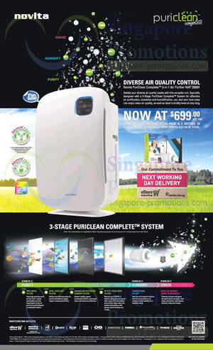 Featured image for Novita PuriClean NAP 2000H Air Purifier Promo Offer 5 Mar 2014